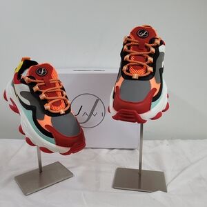 Javi Hero Men's Multicolor Sneakers US 8 Athletic, Casual, Retro Style Orig $125
